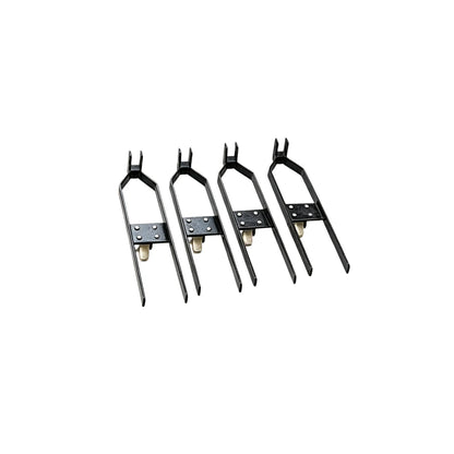 APlusLift 8000LB 4-Post Portable Parking Storage Service Car Lift with Aluminum Ramps - HW-8S or HW-8SXLT