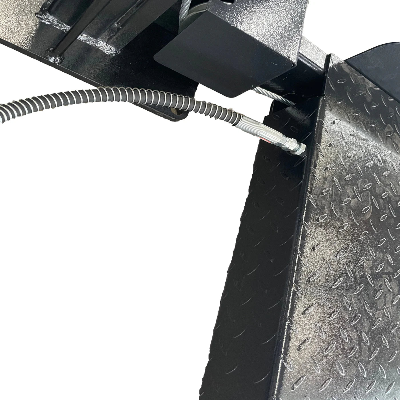 APlusLift 8000LB 4-Post Portable Parking Storage Service Car Lift with Aluminum Ramps - HW-8S or HW-8SXLT