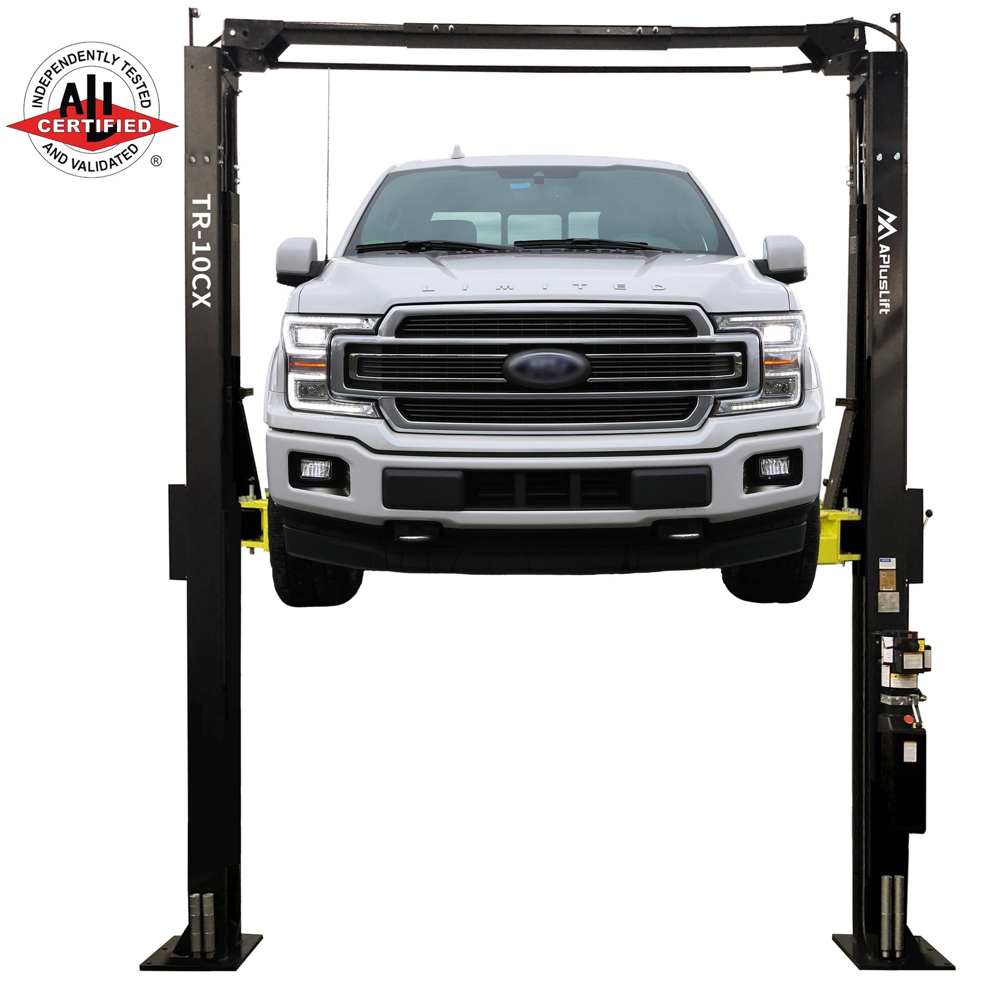APlusLift Falcon TR-10CX ALI Certified 10,000LB 2-Post Over Head Car Lift - Main