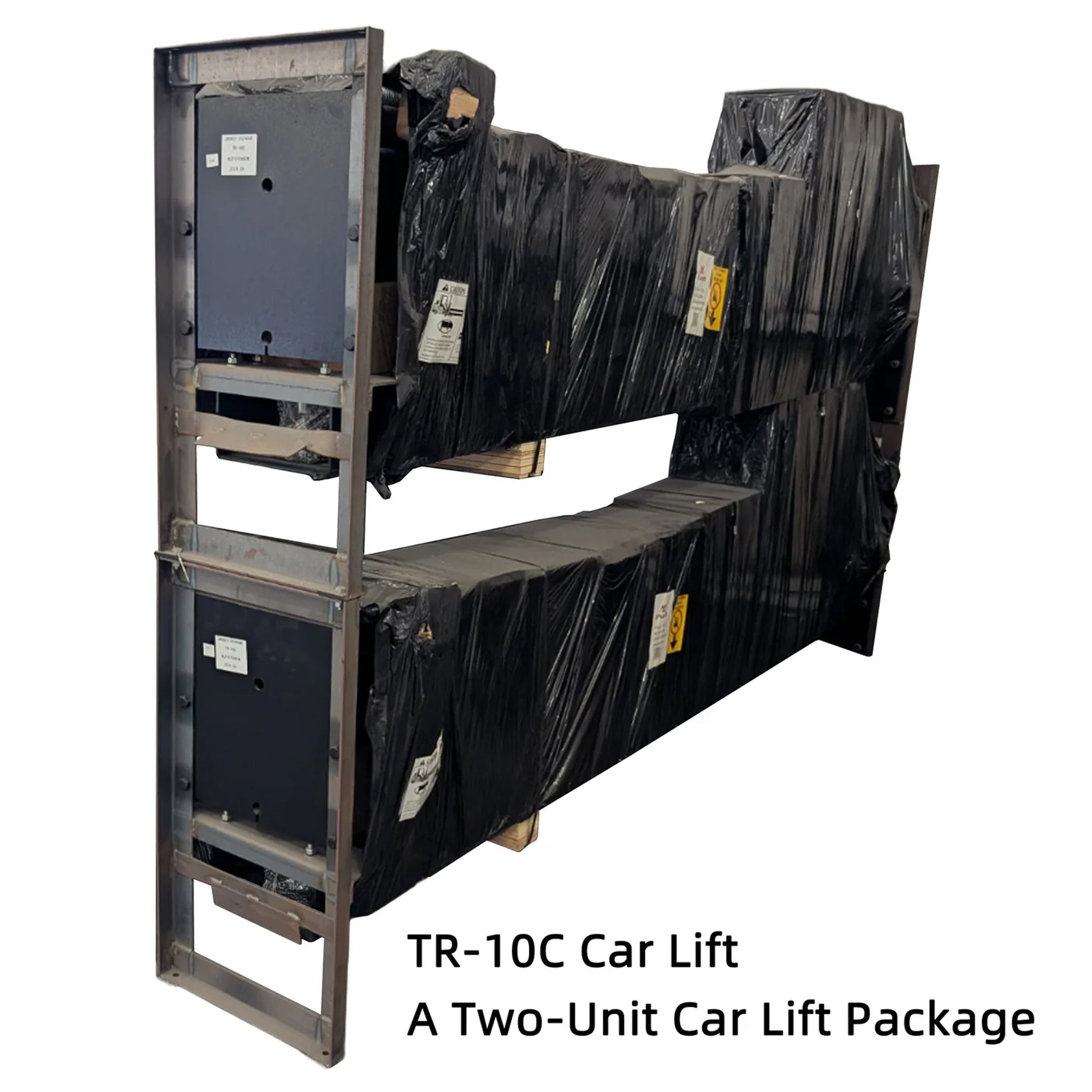 APlusLift Falcon TR-10C ALI Certified 10,000LB 2-Post Over Head Car Lift - Package