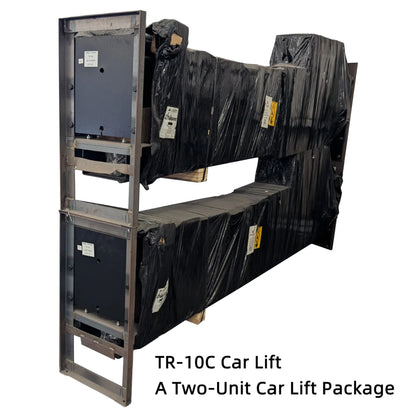APlusLift Falcon TR-10C ALI Certified 10,000LB 2-Post Over Head Car Lift - Package