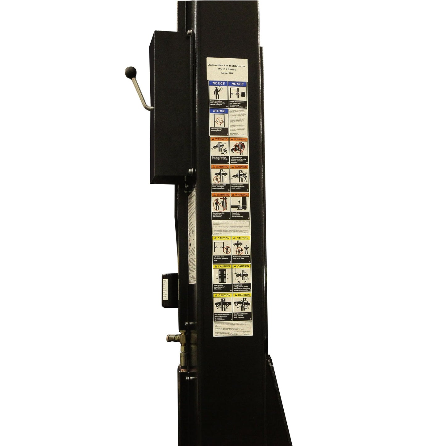 APlusLift Falcon TR-10C ALI Certified 10,000LB 2-Post Over Head Car Lift - Column