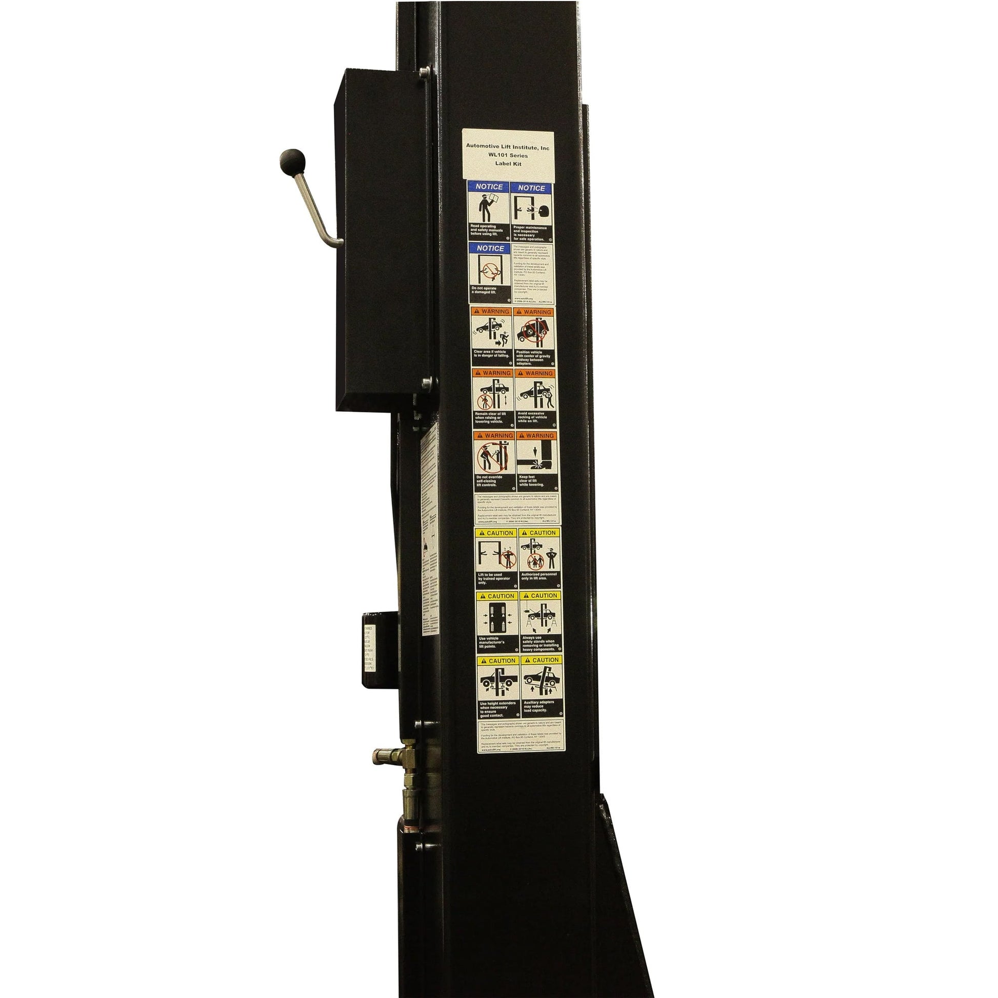 APlusLift Falcon TR-10C ALI Certified 10,000LB 2-Post Over Head Car Lift - Column