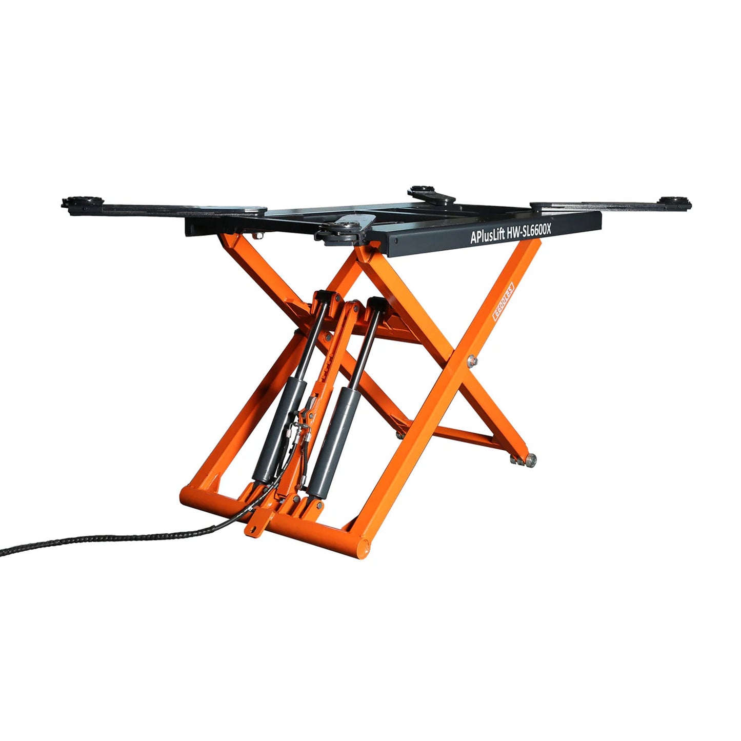 APlusLift 6600LB Portable Mid-Rise Scissor Lift HW-SL6600X